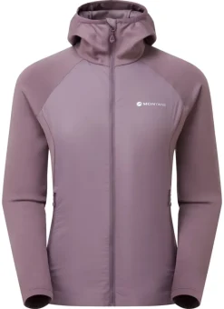 Montane Insulated Jackets-Womens Sirocco Lite Hoodie - Moonscape
