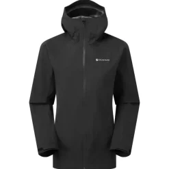 Montane Waterproof Jackets-Womens Solution Jacket - Black