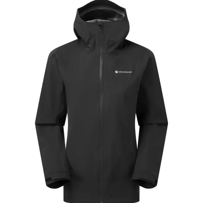 Montane Waterproof Jackets-Womens Solution Jacket - Black