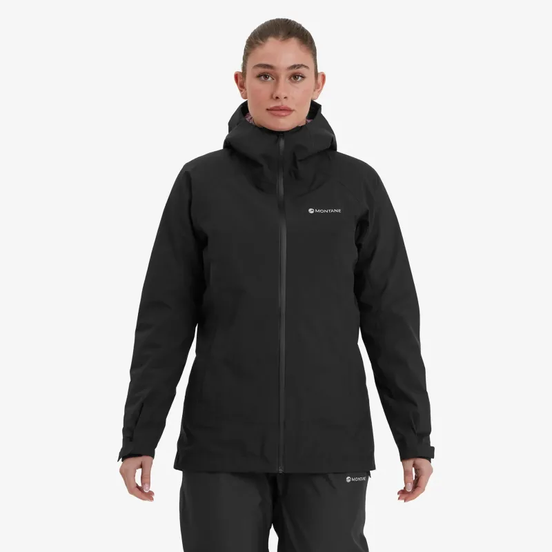Montane Waterproof Jackets-Womens Solution Jacket - Black