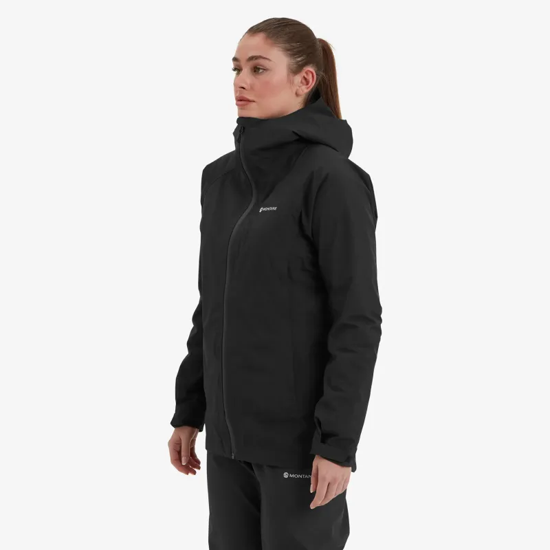 Montane Waterproof Jackets-Womens Solution Jacket - Black