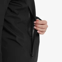 Montane Waterproof Jackets-Womens Solution Jacket - Black
