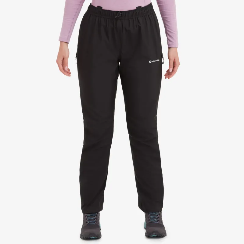 Montane Waterproof Trousers-Womens Solution Pants - Black