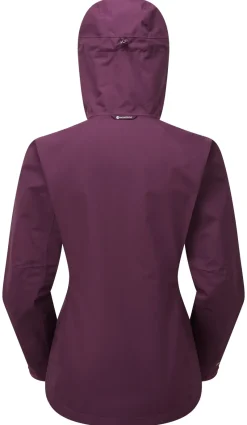 Montane Waterproof Jackets-Womens Spirit Jacket - Saskatoon Berry