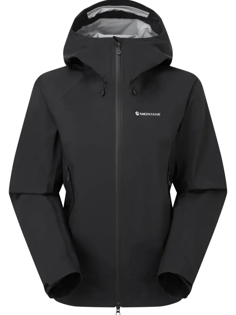 Montane Waterproof Jackets-Womens Torren Waterproof Jacket - Black