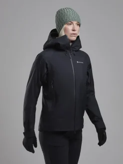 Montane Waterproof Jackets-Womens Torren Waterproof Jacket - Black
