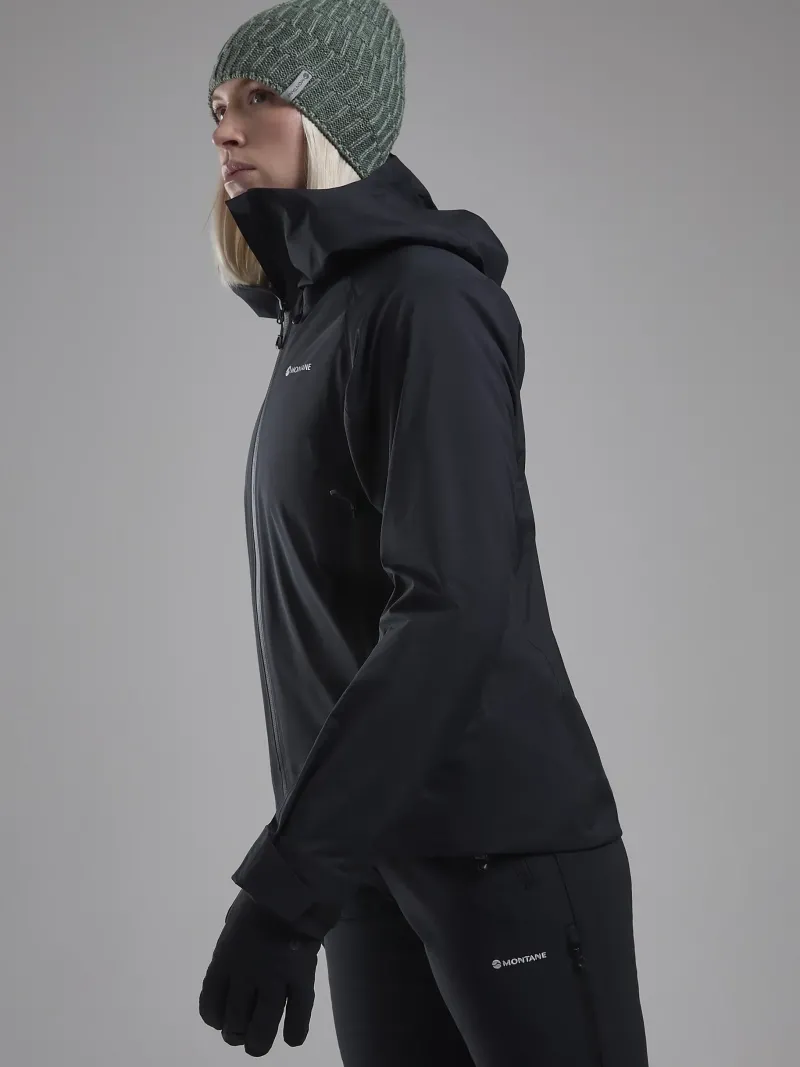 Montane Waterproof Jackets-Womens Torren Waterproof Jacket - Black