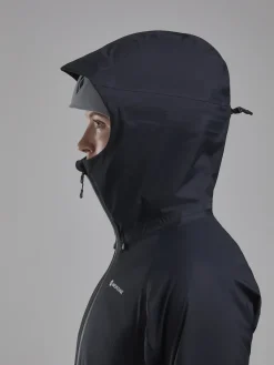 Montane Waterproof Jackets-Womens Torren Waterproof Jacket - Black