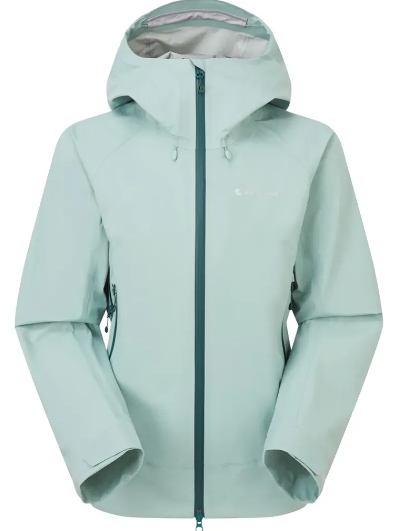 Montane Waterproof Jackets-Womens Torren Waterproof Jacket - Sea Mist