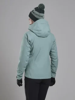 Montane Waterproof Jackets-Womens Torren Waterproof Jacket - Sea Mist