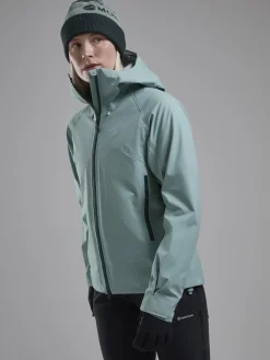 Montane Waterproof Jackets-Womens Torren Waterproof Jacket - Sea Mist