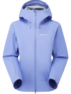 Montane Waterproof Jackets-Womens Torren Waterproof Jacket - Cornflower