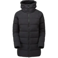 Montane Insulated Jackets-Womens Tundra Hoodie - Black