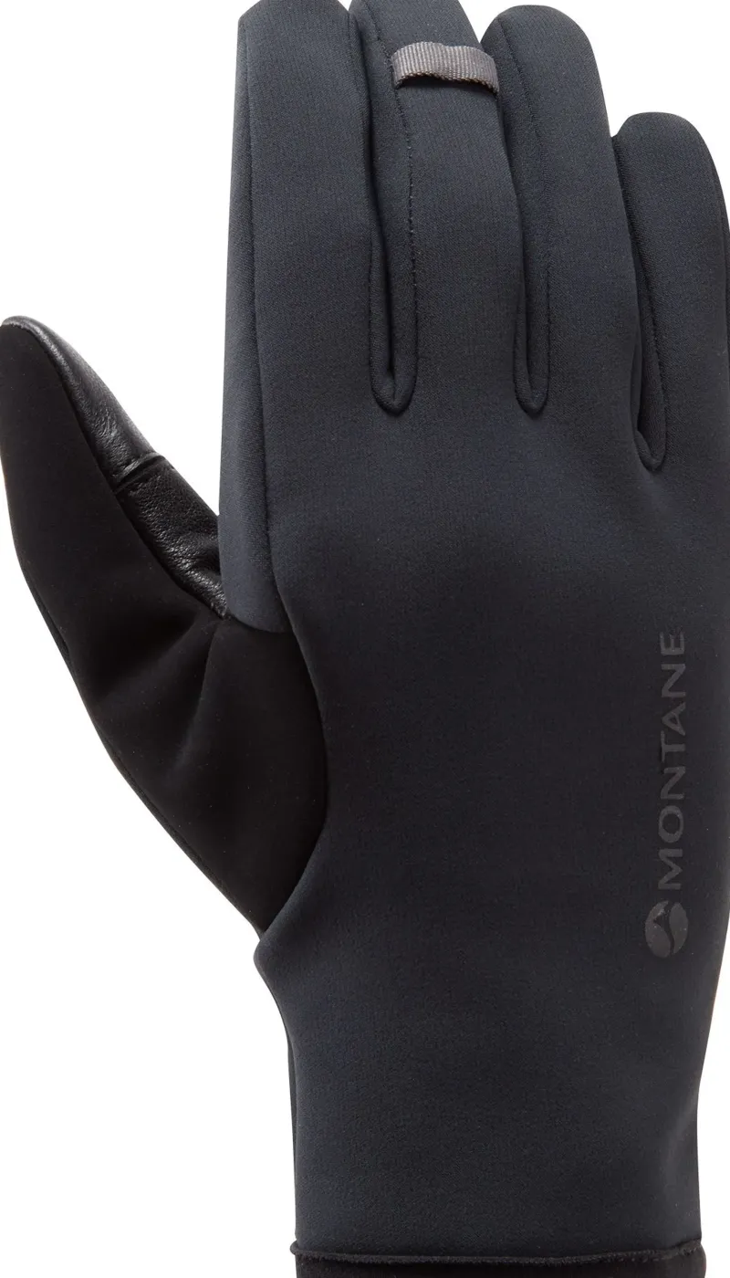 Montane Gloves-Womens Windjammer Lite Gloves - Black