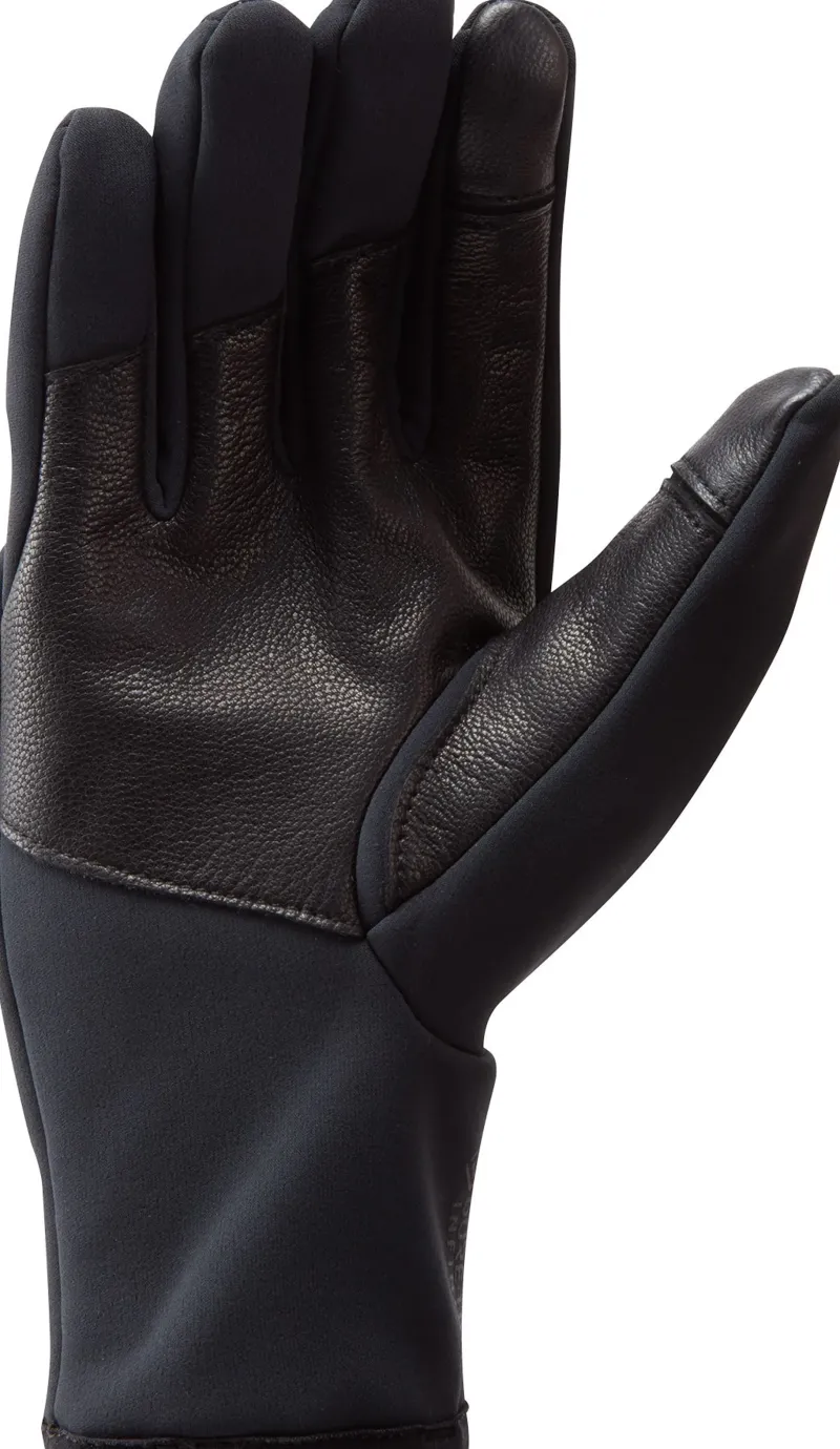 Montane Gloves-Womens Windjammer Lite Gloves - Black