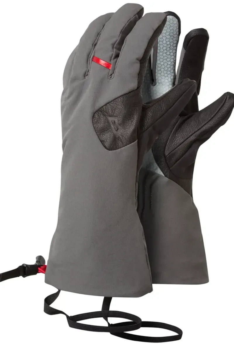 Mountain Equipment Gloves-Direkt Gauntlets - Shadow-Black