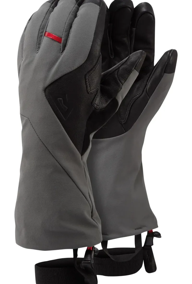 Mountain Equipment Gloves-Hyper Couloir Gauntlet - Shadow-Black
