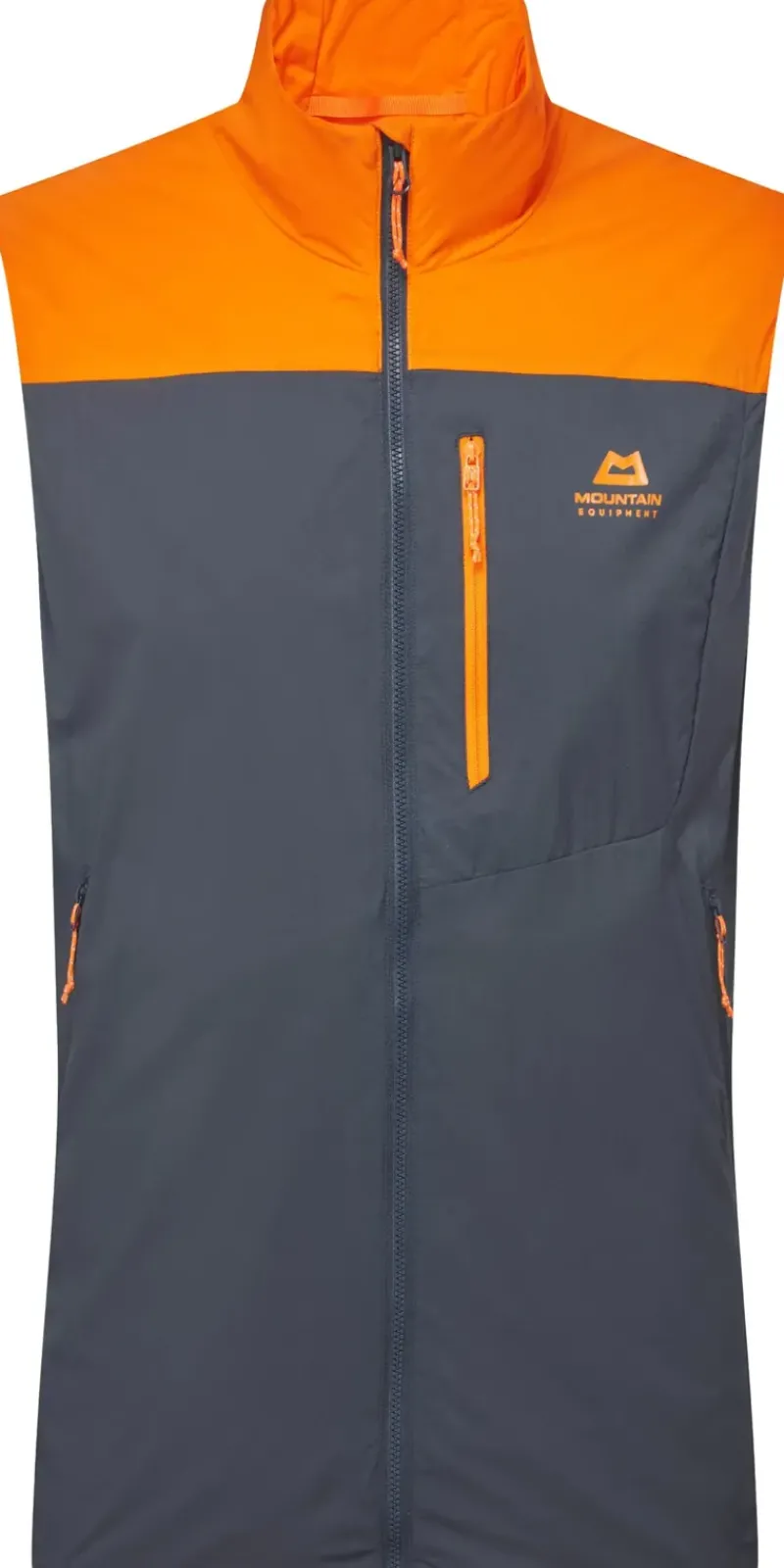 Mountain Equipment Vests & Gilets-Mens Aerotherm Vest - Blue Nights-Ember