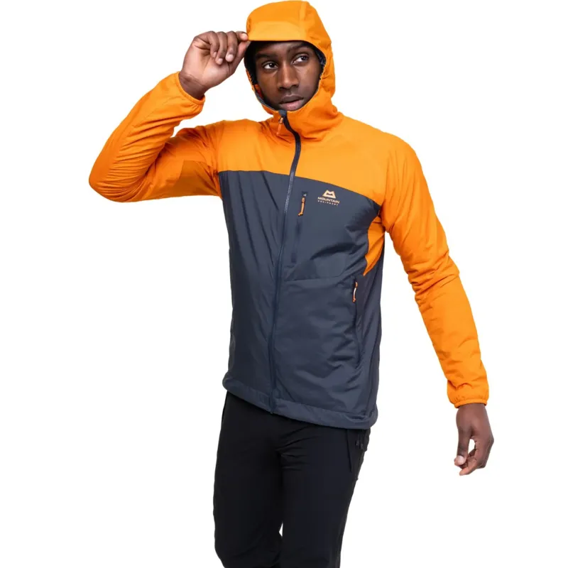 Mountain Equipment Softshell Jackets-Mens Aerotherm Jacket - Atlantic-Blue Nights