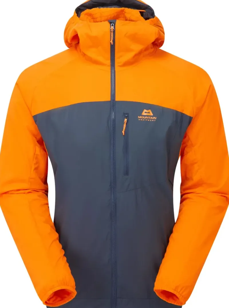 Mountain Equipment Softshell Jackets-Mens Aerotherm Jacket - Blue Nights-Ember