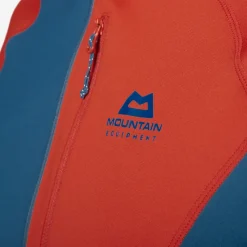 Mountain Equipment T-Shirts & Baselayers-Mens Aiguille Hooded Top - Admiral Blue