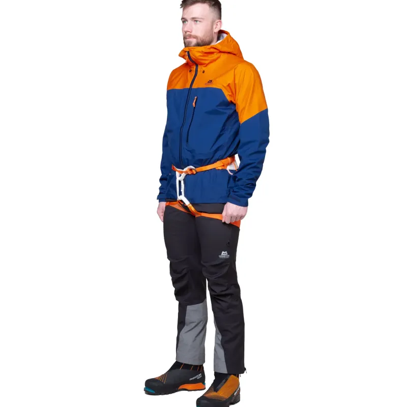 Mountain Equipment Waterproof Jackets-Mens Atmo Jacket - Admiral-Ember