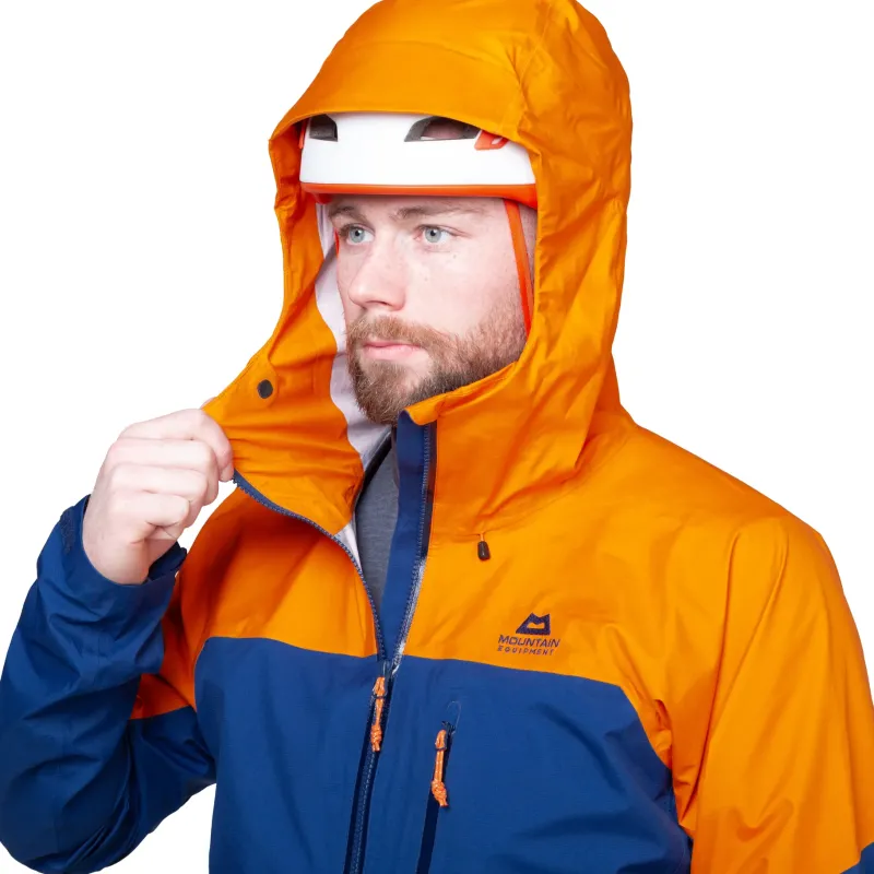 Mountain Equipment Waterproof Jackets-Mens Atmo Jacket - Admiral-Ember