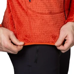 Mountain Equipment Fleece & Mid Layer-Mens Concordia Jacket - Red Rock