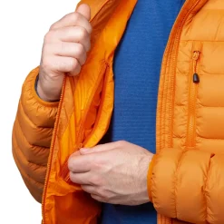 Mountain Equipment Insulated Jackets-Mens Earthrise Hooded Jacket - Black-Black