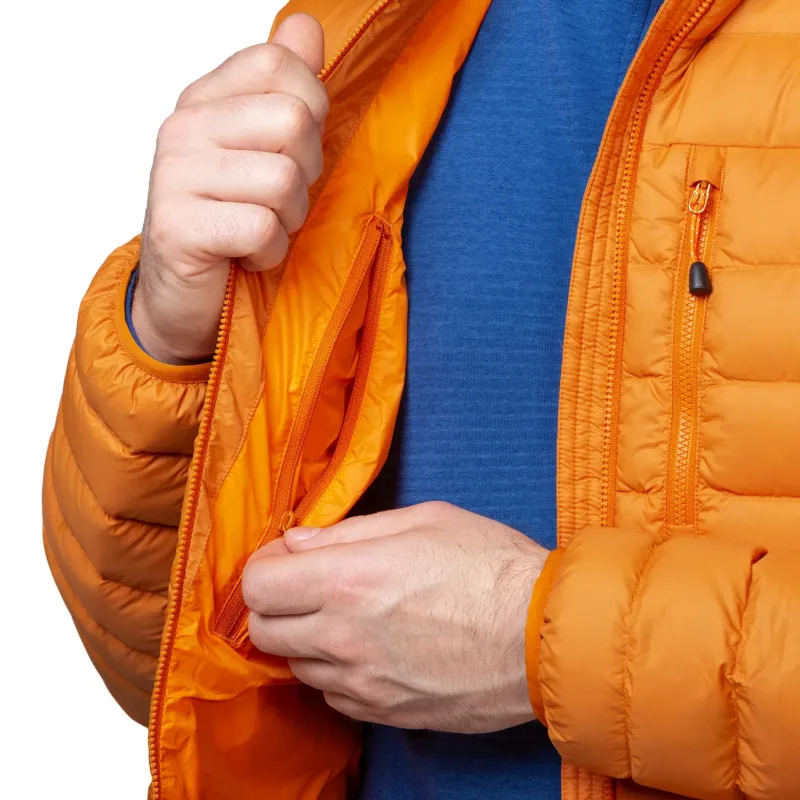Mountain Equipment Insulated Jackets-Mens Earthrise Hooded Jacket - Black-Black