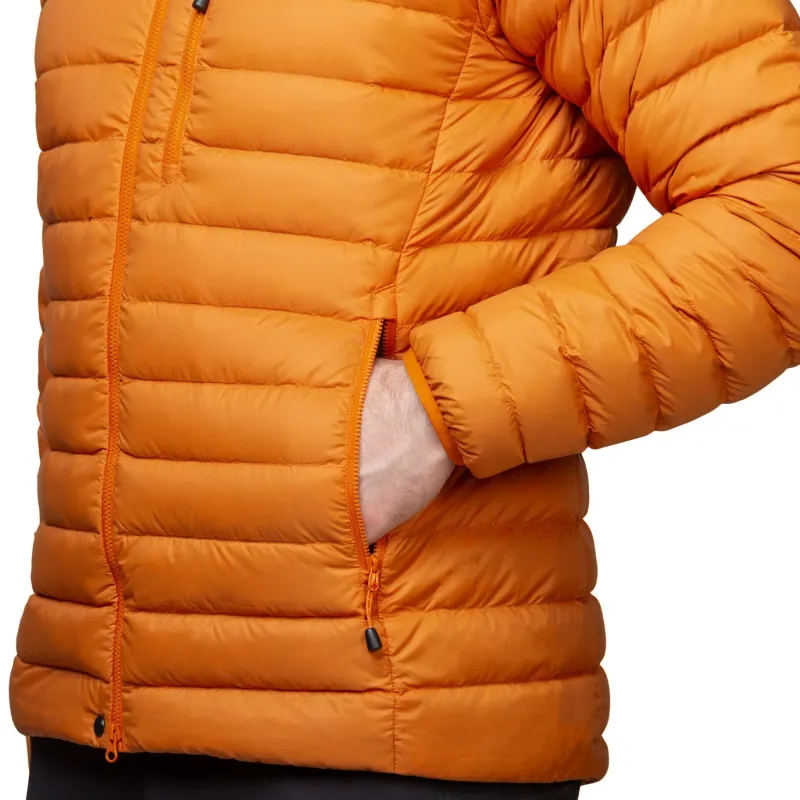 Mountain Equipment Insulated Jackets-Mens Earthrise Hooded Jacket - Black-Black