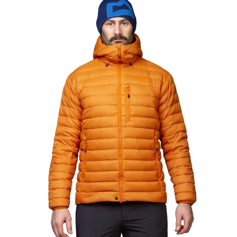Mountain Equipment Insulated Jackets-Mens Earthrise Hooded Jacket - Dusk