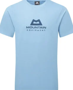 Mountain Equipment T-Shirts & Baselayers-Mens Emblem Tee - Heritage Blue
