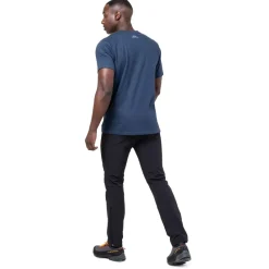 Mountain Equipment T-Shirts & Baselayers-Mens Emblem Tee - Olive Oil