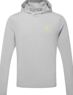 Mountain Equipment T-Shirts & Baselayers-Mens Glace Hooded Top - Mist