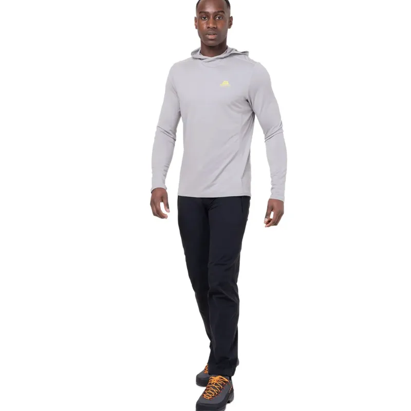 Mountain Equipment T-Shirts & Baselayers-Mens Glace Hooded Top - Mist