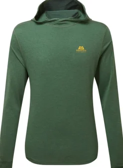 Mountain Equipment T-Shirts & Baselayers-Mens Glace Hooded Top - Fern