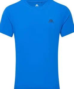 Mountain Equipment T-Shirts & Baselayers-Mens Groundup Tee - Atlantic Blue