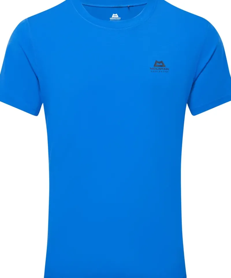 Mountain Equipment T-Shirts & Baselayers-Mens Groundup Tee - Atlantic Blue