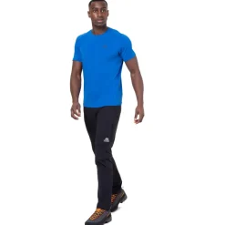 Mountain Equipment T-Shirts & Baselayers-Mens Groundup Tee - Atlantic Blue