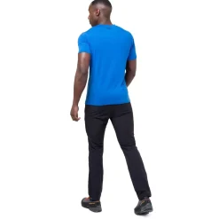 Mountain Equipment T-Shirts & Baselayers-Mens Groundup Tee - Cosmos Stripe