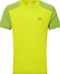 Mountain Equipment T-Shirts & Baselayers-Mens Headpoint Block Tee - Vine-Cactus