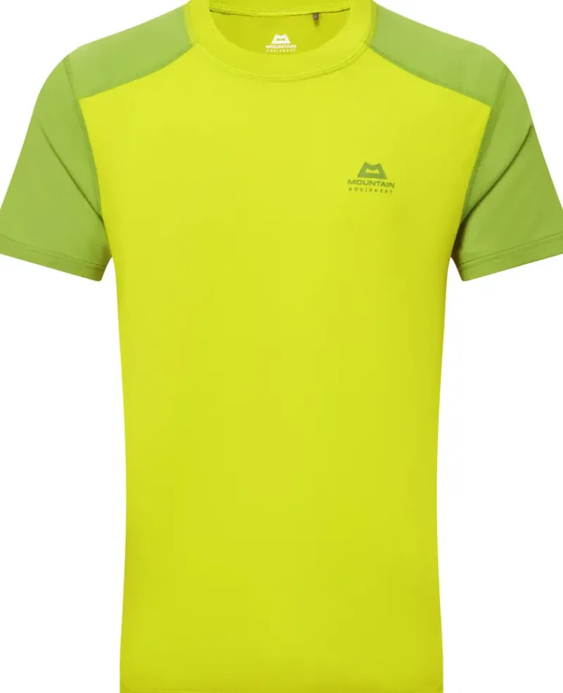 Mountain Equipment T-Shirts & Baselayers-Mens Headpoint Block Tee - Vine-Cactus