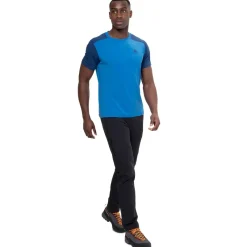Mountain Equipment T-Shirts & Baselayers-Mens Headpoint Block Tee - Vine-Cactus