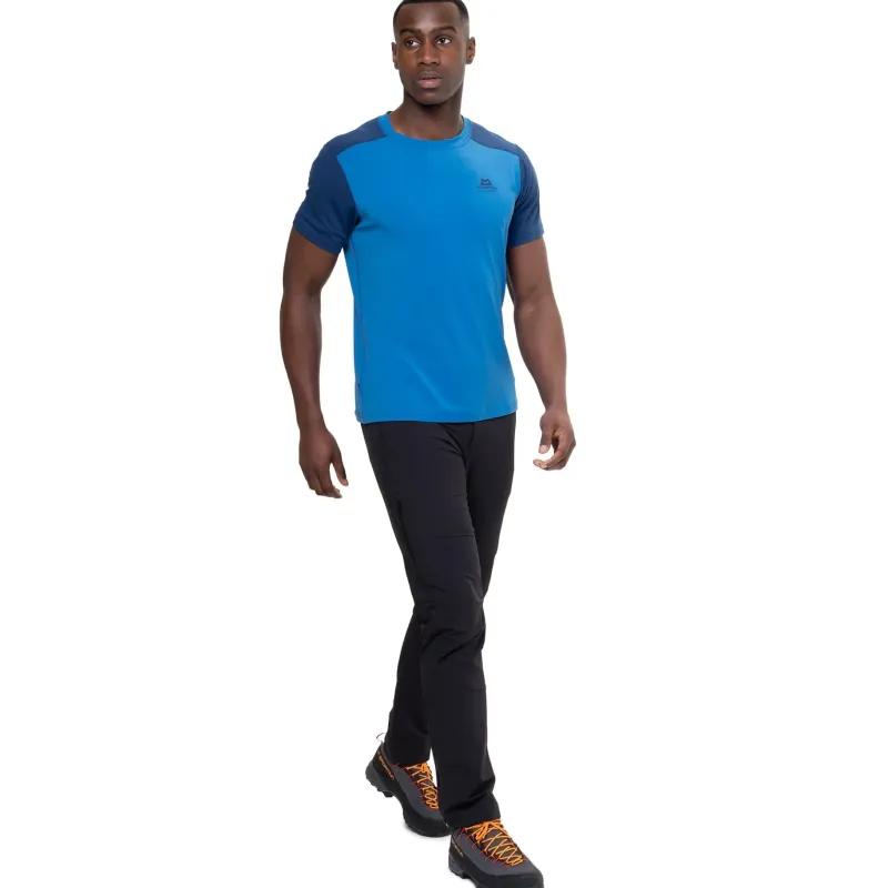 Mountain Equipment T-Shirts & Baselayers-Mens Headpoint Block Tee - Vine-Cactus