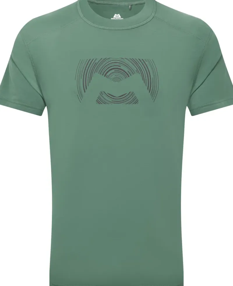 Mountain Equipment T-Shirts & Baselayers-Mens Headpoint Graphic Tee - Sage