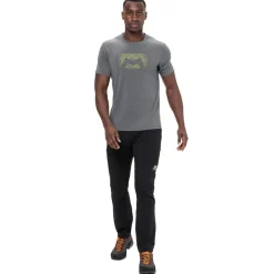 Mountain Equipment T-Shirts & Baselayers-Mens Headpoint Graphic Tee - Sage