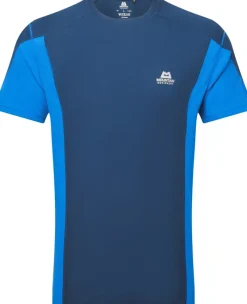 Mountain Equipment T-Shirts & Baselayers-Mens Ignis Tee - Admiral-Atlantic