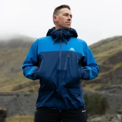 Mountain Equipment Waterproof Jackets-Mens Lhotse Jacket - Admiral-Atlantic