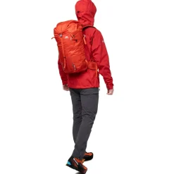 Mountain Equipment Waterproof Jackets-Mens Lhotse Jacket - Imperial Red-Crimson